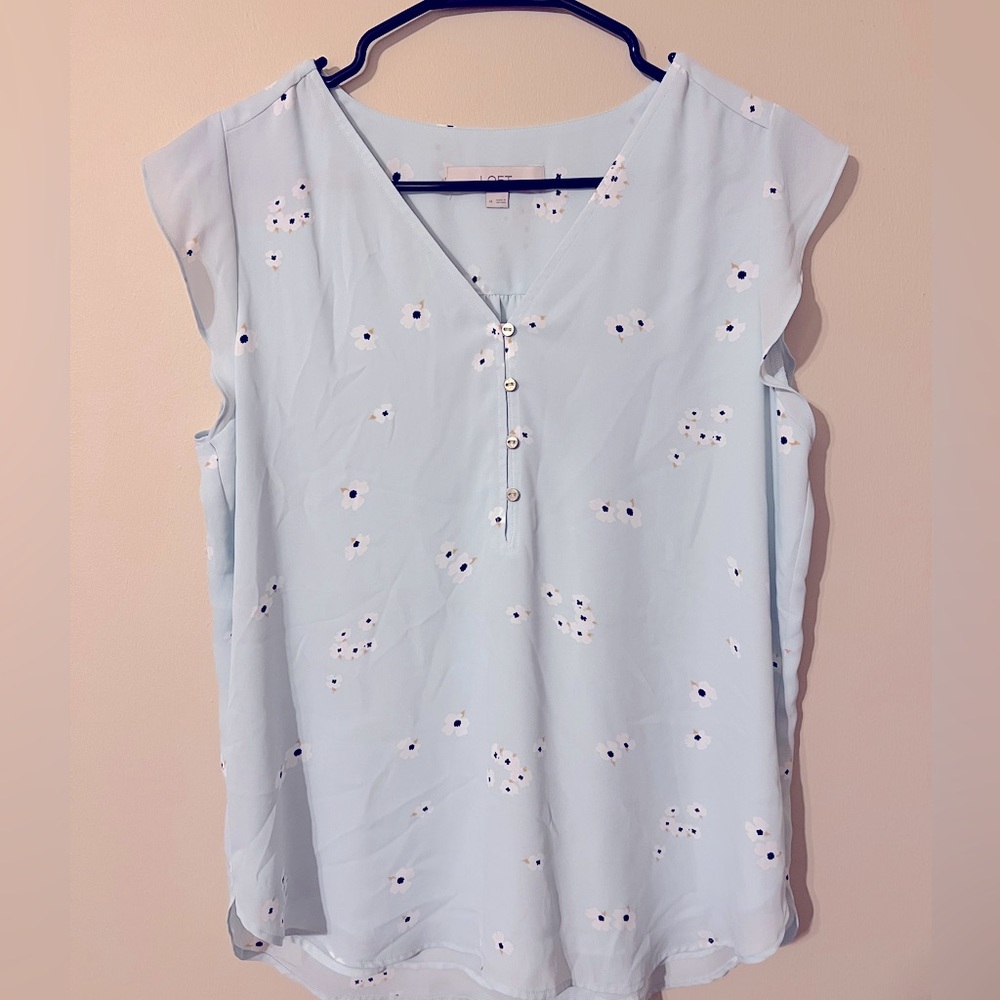 Loft Sleeveless Blouse